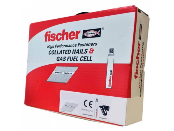 Picture of FISCHER NAIL PACK 2.8 X 63MM S/STEEL
STAINLESS STEEL
1100 NAILS + 1 GAS CELL