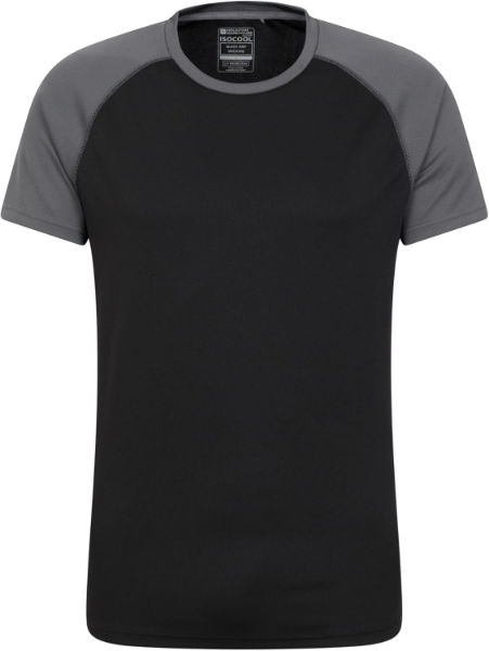 Picture of Snickers Two-Coloured Black/Grey T-Shirt - Large