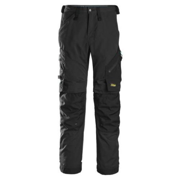 Picture of Snickers Litework Trousers Black 146 30W 34L