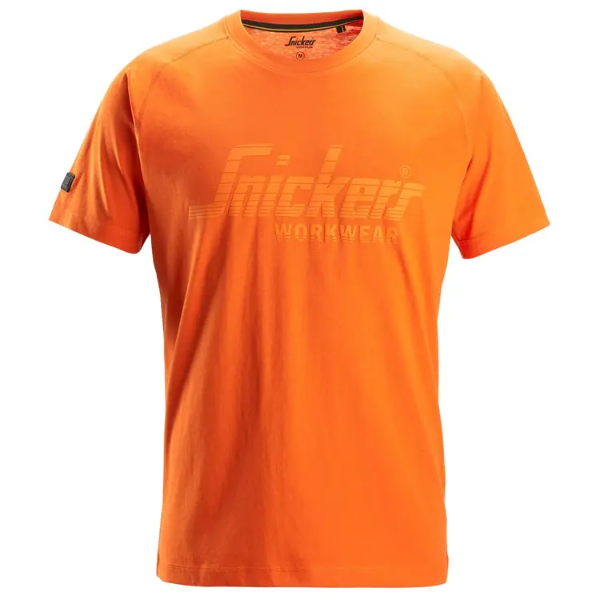 Picture of Snickers Logo T-shirt -  Warm Orange Medium