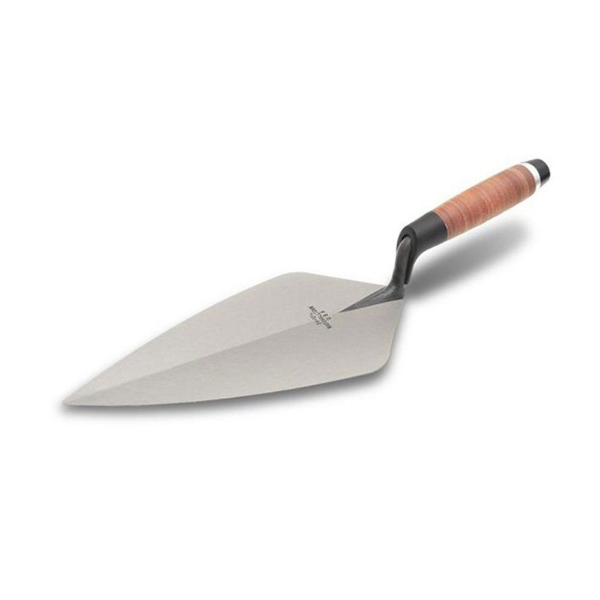 Picture of Marshalltown 11" Wide London Brick Trowel Leather Handle