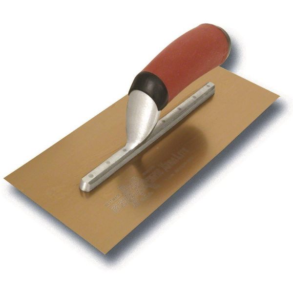 Picture of Marshalltown 14"x5" Gold Stainless Steel DuraFlex Trowel DuraSoft Handle