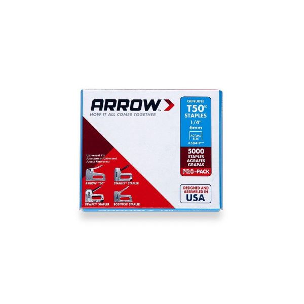 Picture of Arrow T50 Staples Bulk 6mm 1/4"