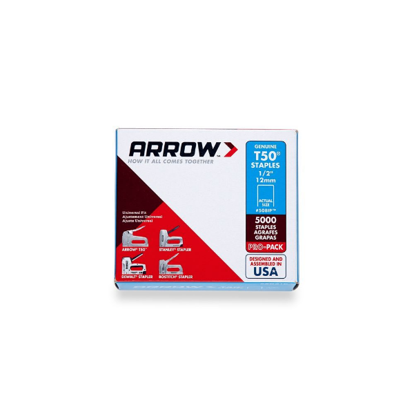 Picture of Arrow T50 Staples Bulk 12mm 1/2" 