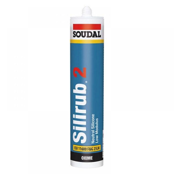 Picture of Soudal Silirub 2 Silicone - Buff 300ml