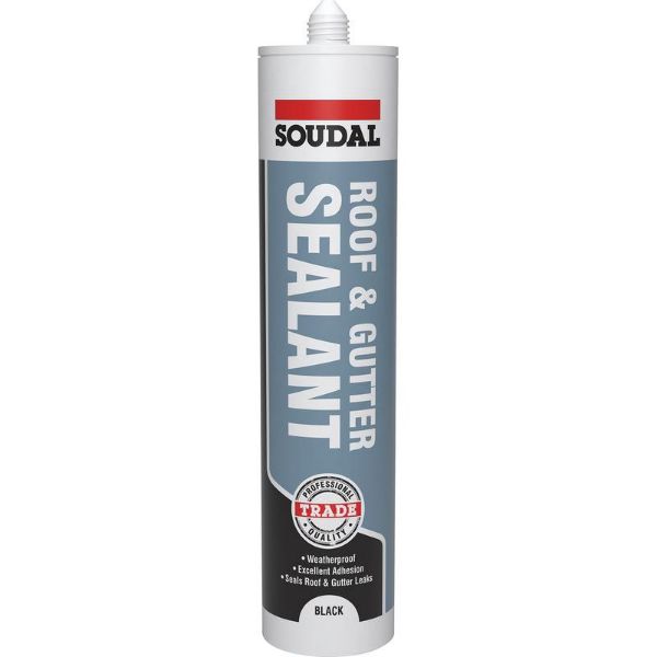 Picture of Soudal Roof & Gutter Sealant - Black