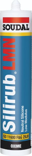 Picture of Soudal Silirub LMN Silicone - White 300ml