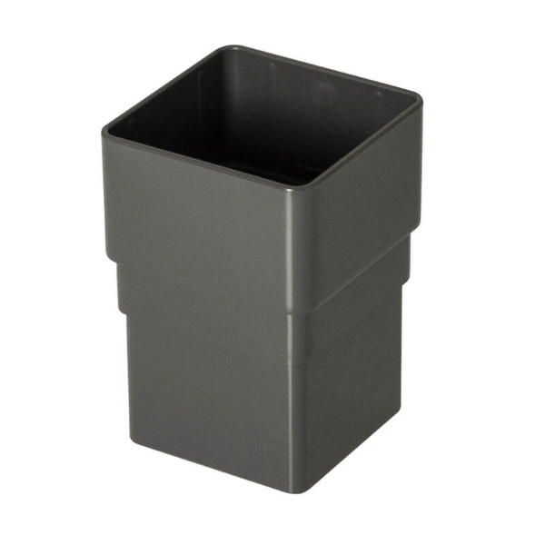 Picture of Floplast Square Downpipe Connector - Anthracite Grey