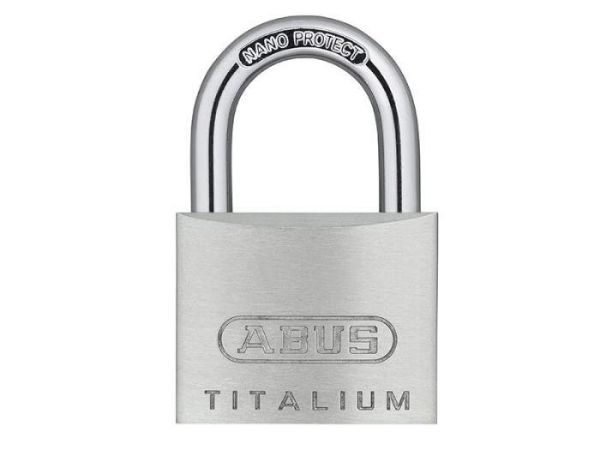 Picture of Abus 64TI/30 Padlock 30mm Titalium Key Differ Std Shackle