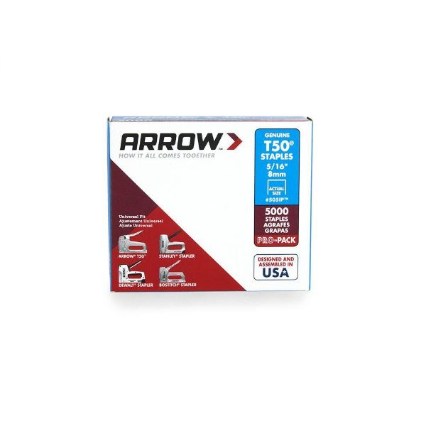 Picture of Arrow T50 Staples Bulk 8mm 5/16"