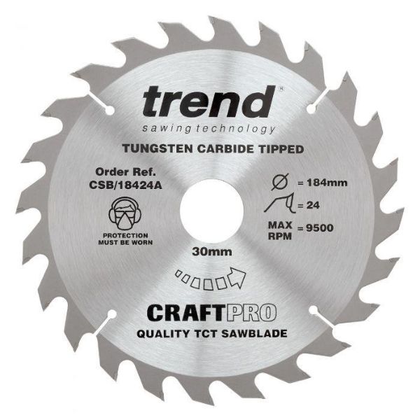 Picture of Trend Craft Saw Blade for Wood
24T