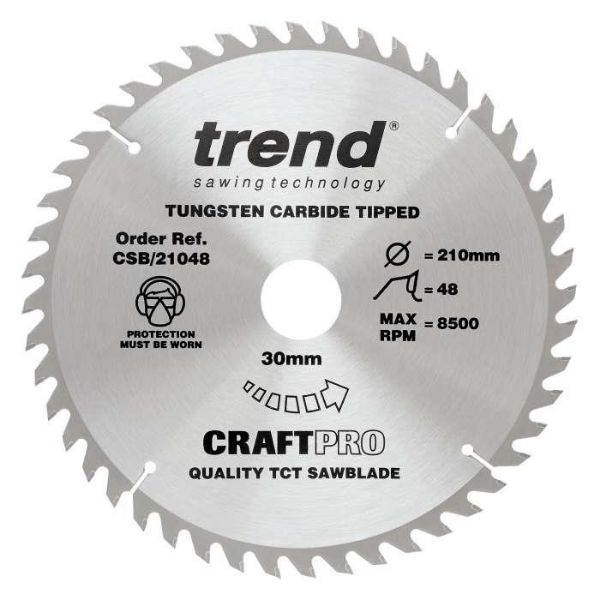 Picture of Trend Craft Saw Blade for Wood
48T