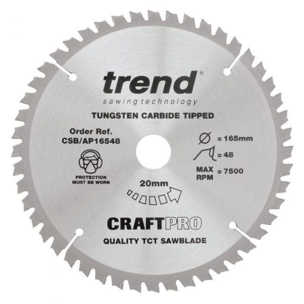 Picture of Trend Craft Saw Blade for Aluminium & Plastic
48T