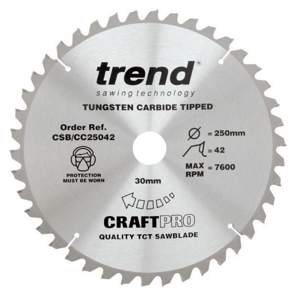 Picture of Trend Craft Saw Blade for Wood
42T