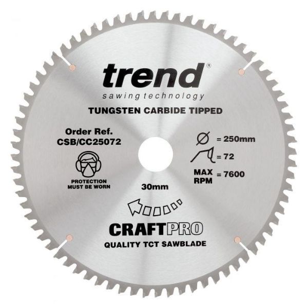 Picture of Trend Craft Saw Blade for Wood
72T