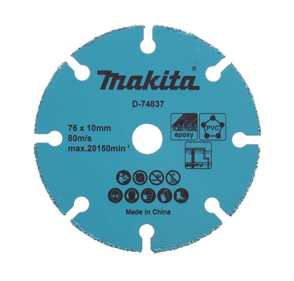 Picture of Makita Tungsten Carbide Grit Blade for PVC, Epoxy