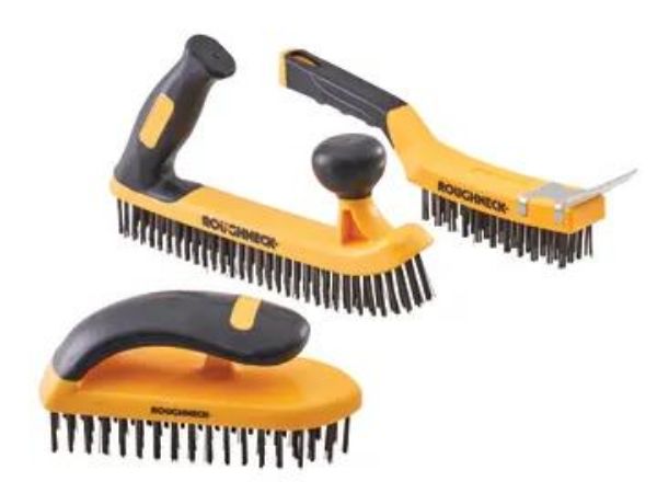 Picture of Roughneck 3 Piece Heavy Duty Wire Brush Set