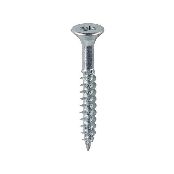 Picture of Timco Twinthread Woodscrews PZ2 CSK - Zinc 