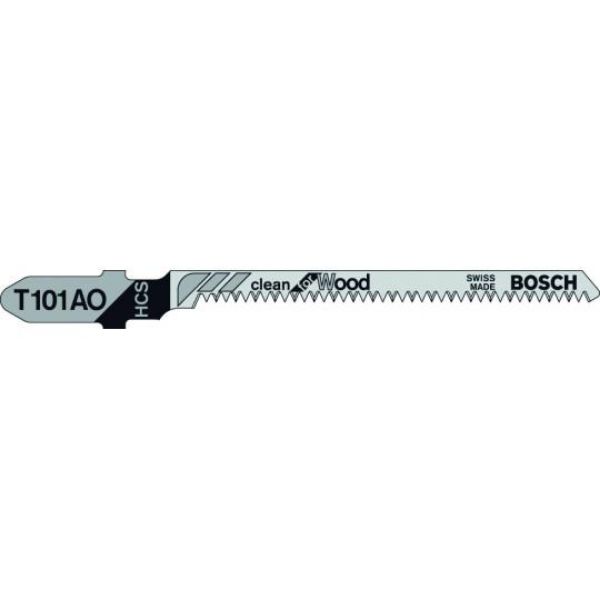 Picture of BOSCH T101AO 2 PACK CURVE CUTS CLEAN
JIGSAW BLADES FOR WOOD
SINGLE LUG SHANK