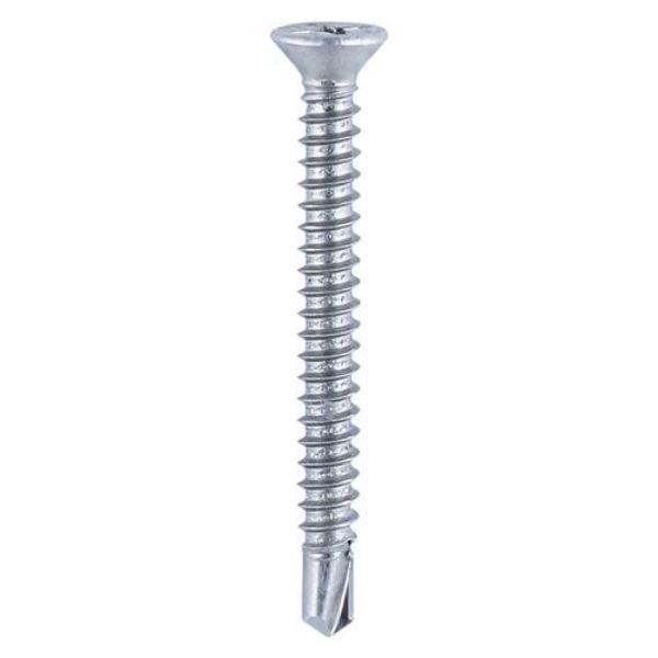 Picture of Timco Window Screw - 3.9 x 25mm - PH CSK Self Drill Point - Zinc - Box 1000