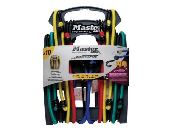 Picture of Masterlock 10 Piece Bungee Strap Set