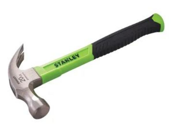 Picture of Stanley 20oz Hi Vis Claw Hammer