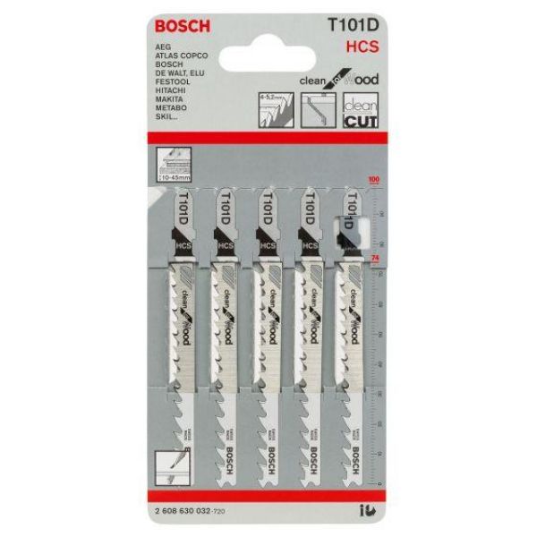 Picture of Bosch T101D Jigsaw Blades - Clean Fast Wood Cutting