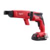 Picture of Milwaukee M18FSGC-202X Fuel Screw Gun with Collated Attachment
c/w 2x2amp Batteries, 1xM12-18FC Charger and HD Carry Case