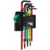 Picture of Wera 967/9 TX BO Multicolour 1 SB L-Key Set of 9 (TX8-TX40)